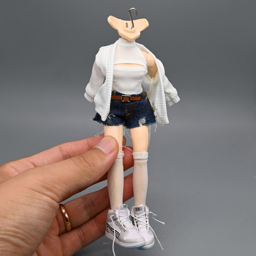 12分阿巳3北冥体鞋子bjd高帮板鞋