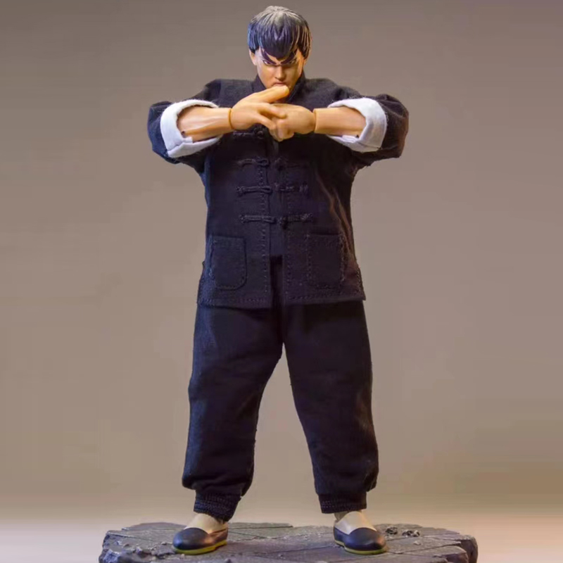 1/12兵人衣服配件练功服唐装