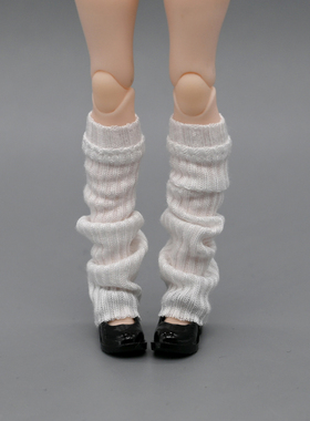 1/12兵人衣服配件堆堆袜针织日系jk袜套6寸机娘女素体TBL小腿袜子