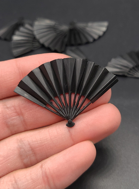 1/12分兵人配件figma扇子shf折扇6寸人偶手办模型ob11微缩食玩bjd