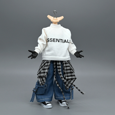 阿巳3.012分bjd素体百搭屁帘衣服