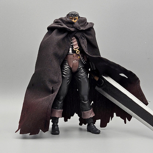 SHF烙印战士黑色剑士figma剑风传奇格斯披风手办模型通用百搭斗篷