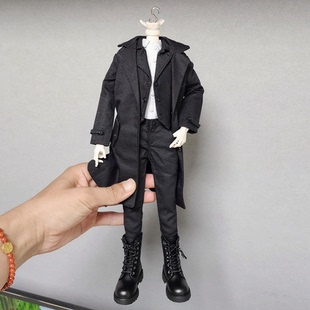 6分阿巳特六日月岛英伦西装马甲西裤欧风娃衣bjd素体ob28风衣礼服
