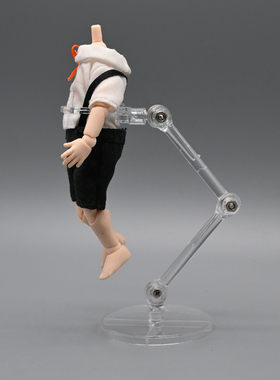 bjd娃用支架12分兵人ob11妖精体GSC娃娃素体shf手办展示架底座YMY