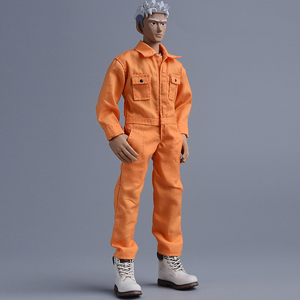 1/12兵人衣服配件工装连体裤囚服
