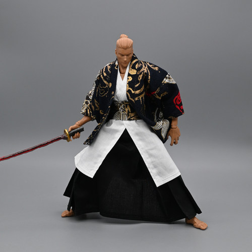 1/12兵人衣服配件和服羽织武士服