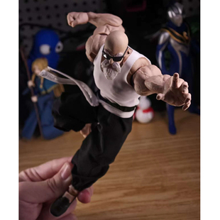 romankey大块头男素体布衣配件龟仙人衣服裤子练功武道服功夫背心