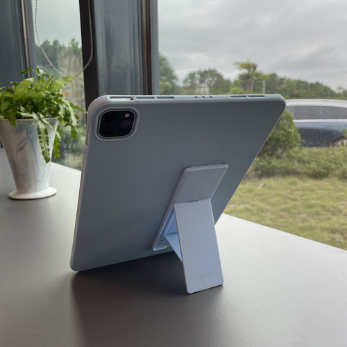 适用ipadPro平板保护套A2925横竖支撑A2926硅胶11/13寸tpu蓝色A2927/A3007全包A2836防摔A2837轻薄A3006后壳