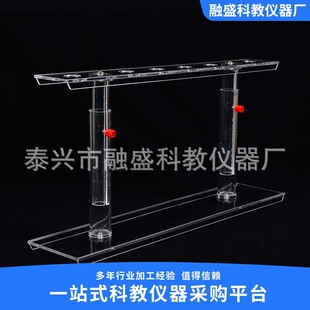 融盛纯化重力柱架硅酸镁吸附柱架层析柱架注射器架萃取柱架可定做