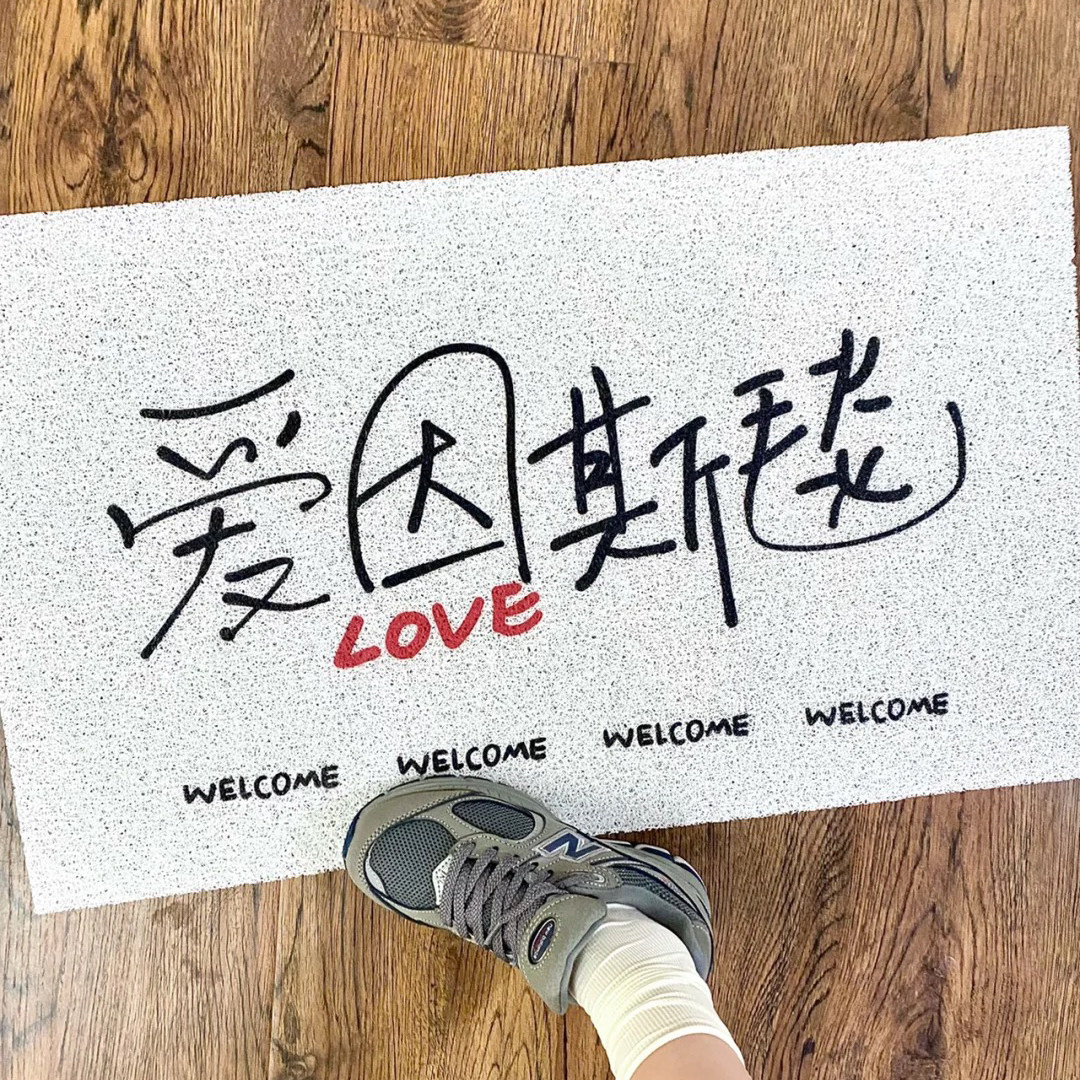 丝圈入户门垫爱因斯毯创意地毯蹭土防滑玄关脚垫可裁减家用门口垫,居家布艺,入户地垫,淘宝优惠券,粉丝福利购,淘宝优惠卷