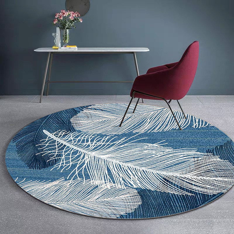 圆形地毯北欧现代ins风客厅家用卧室吊篮转椅地垫 书房衣帽间地毯,居家布艺,地毯,淘宝优惠券,粉丝福利购,淘宝优惠卷