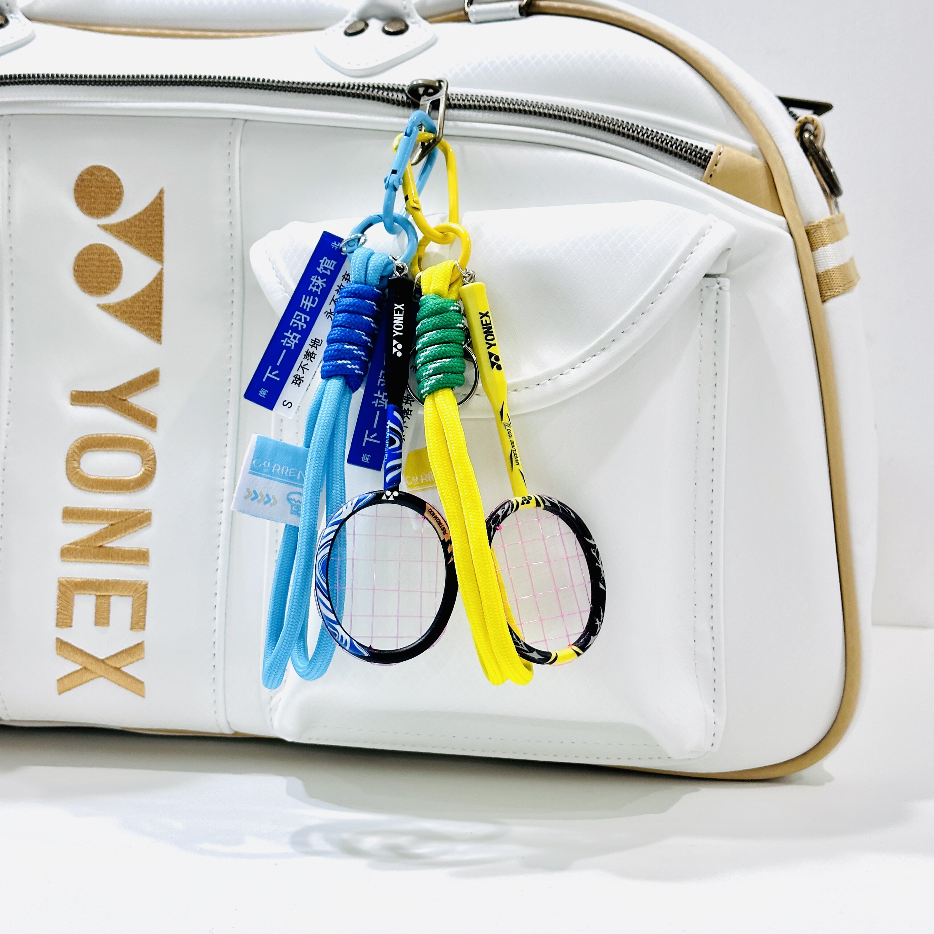 迷你羽毛球拍挂件可爱创意包包挂饰新年创意伴手礼运动周边纪念品