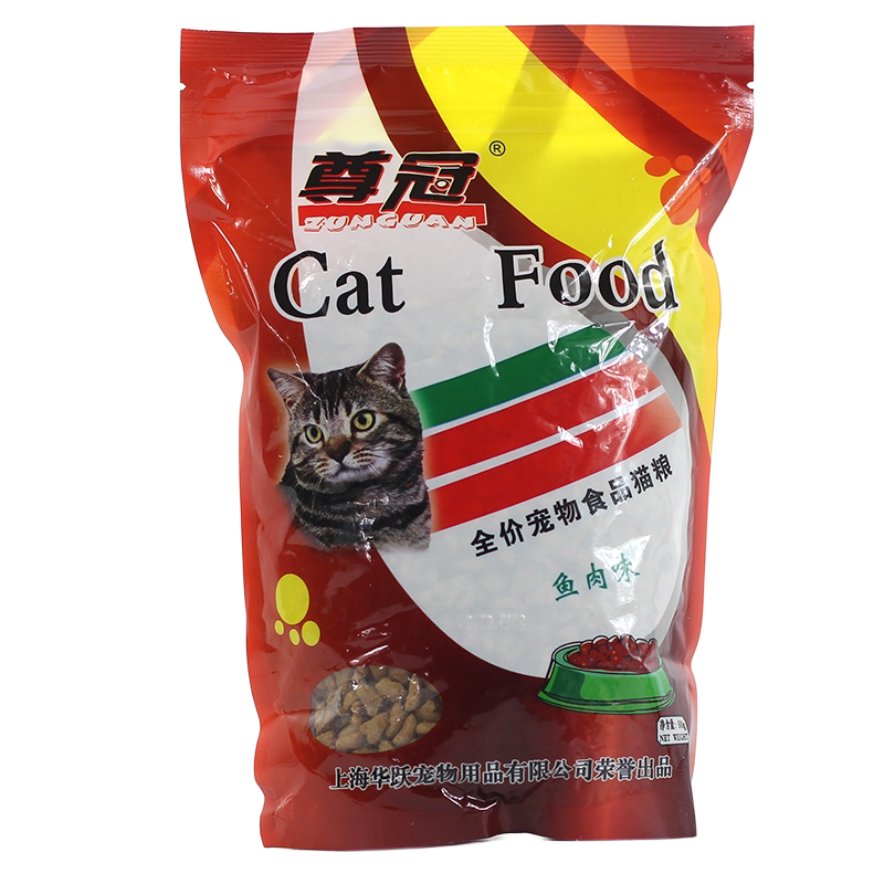 尊冠猫粮10kg鱼肉味成猫幼猫