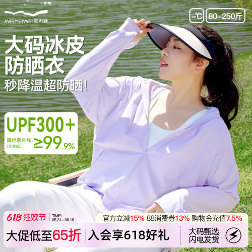高颜值显白UPF300+防晒衣冰丝