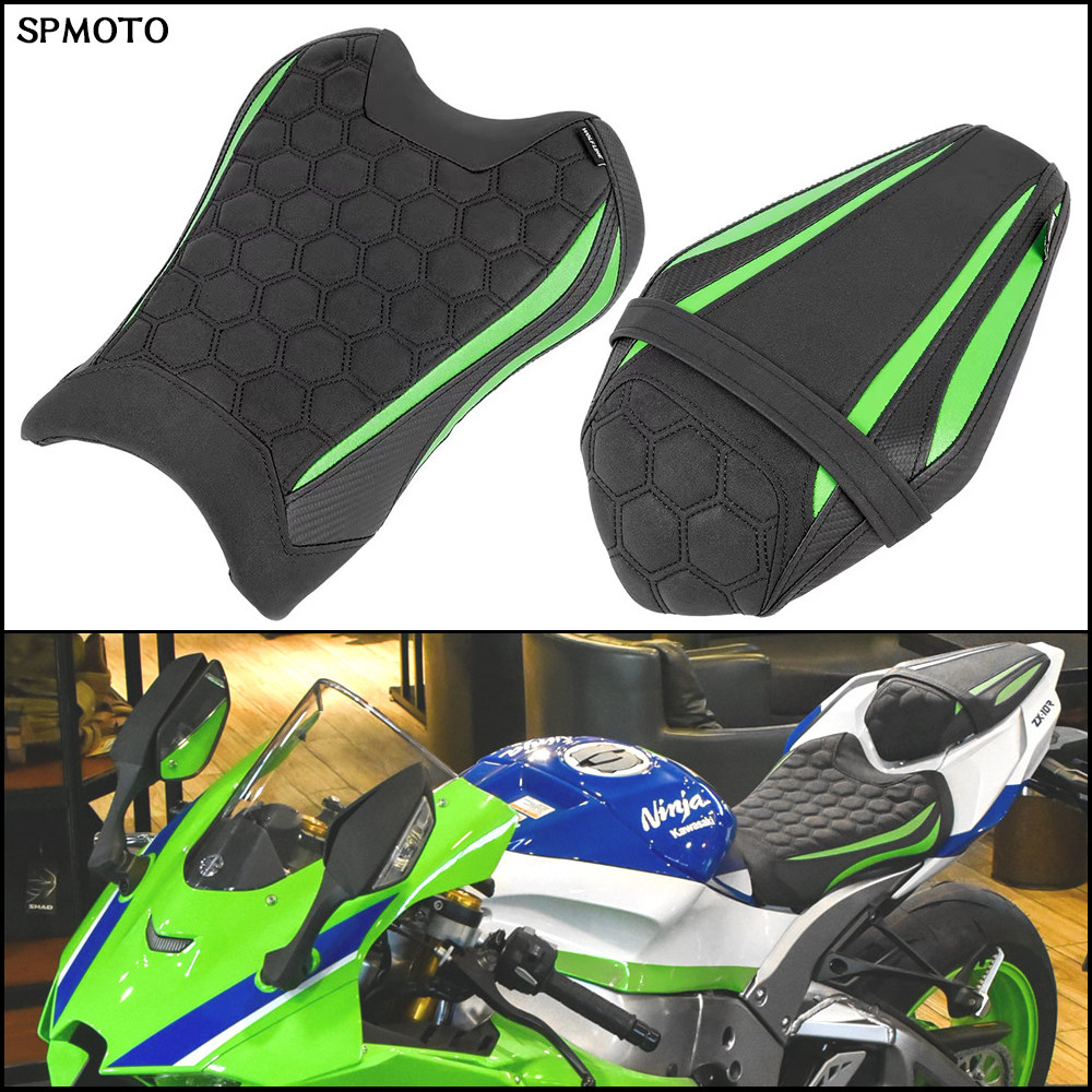 适用21-25款川崎Ninja ZX-10R/10RR改装坐垫加高加厚加软前后座包