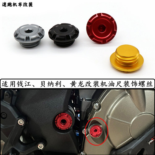 钱江QJ赛250/350/400机油尺螺丝