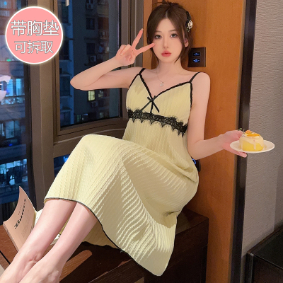 夏天薄款睡裙女2025夏季