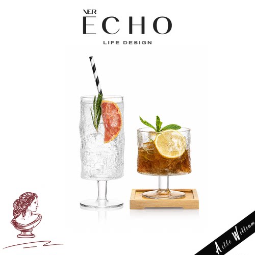 ECHO高脚玻璃调酒杯鸡尾酒杯