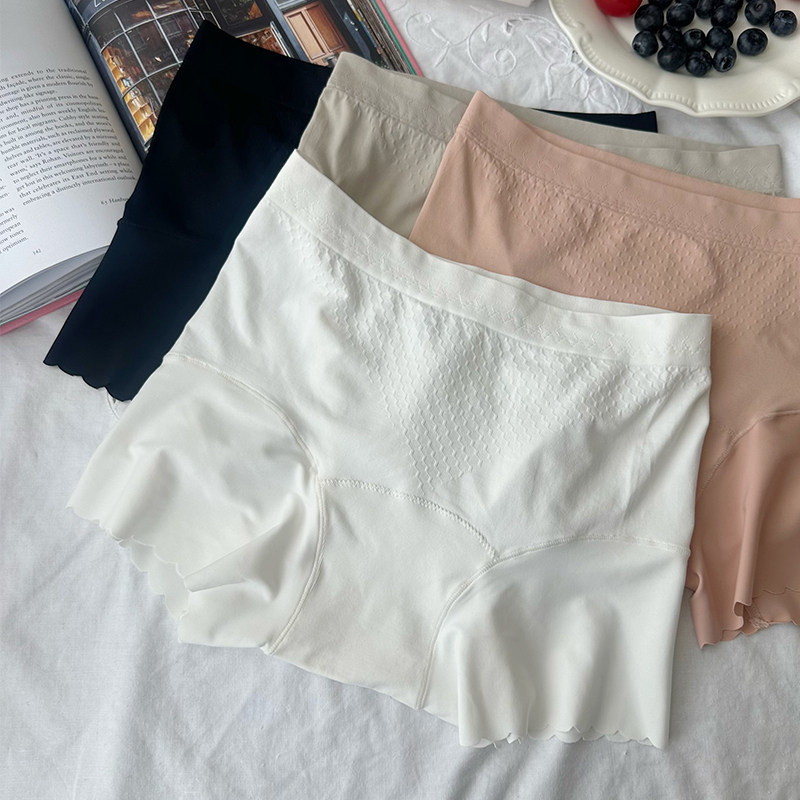 中腰内裤女士安全裤二合一防走光夏季薄款不卷边无痕冰丝平角短裤,女士内衣/男士内衣/家居服,平角裤,淘宝优惠券,粉丝福利购,淘宝优惠卷