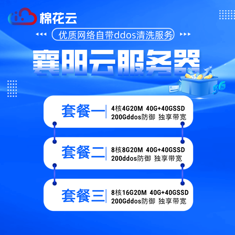 湖北襄阳电信电商可用云主机租用可选机型云服务器租用200G高防