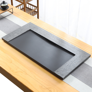 天然乌金石茶盘家用2026新款茶台茶海客厅高档功夫一体石材茶托盘