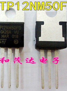 P12NM50FD STP12NM50FD 直插TO-220 场效应MOS管 12A500V  可直拍