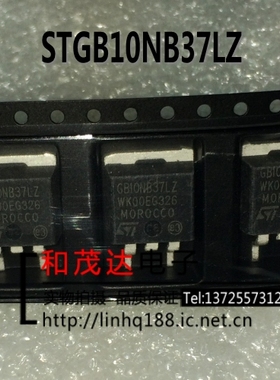 STGB10NB37LZ GB10NB37LZ TO-263 370V 10A 实物拍摄  可直拍