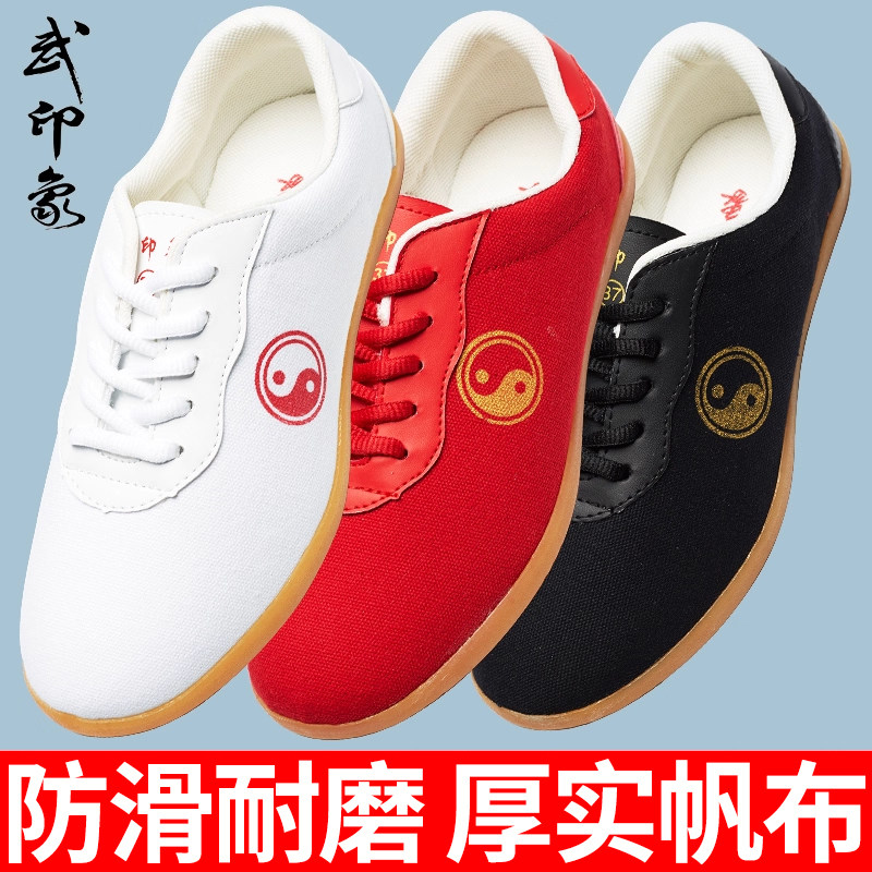 太极鞋四季武术练功牛筋武印象