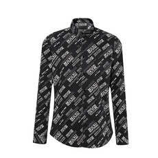 Рубашка мужская versace jeans/范思哲21秋季新品时尚休闲商务衬衫抗皱男士衬衣 JEANS/21