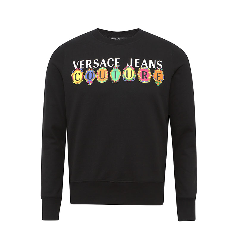 VERSACE/范思哲23年秋冬新品时尚休闲百搭卫衣修身潮流上衣奢侈品