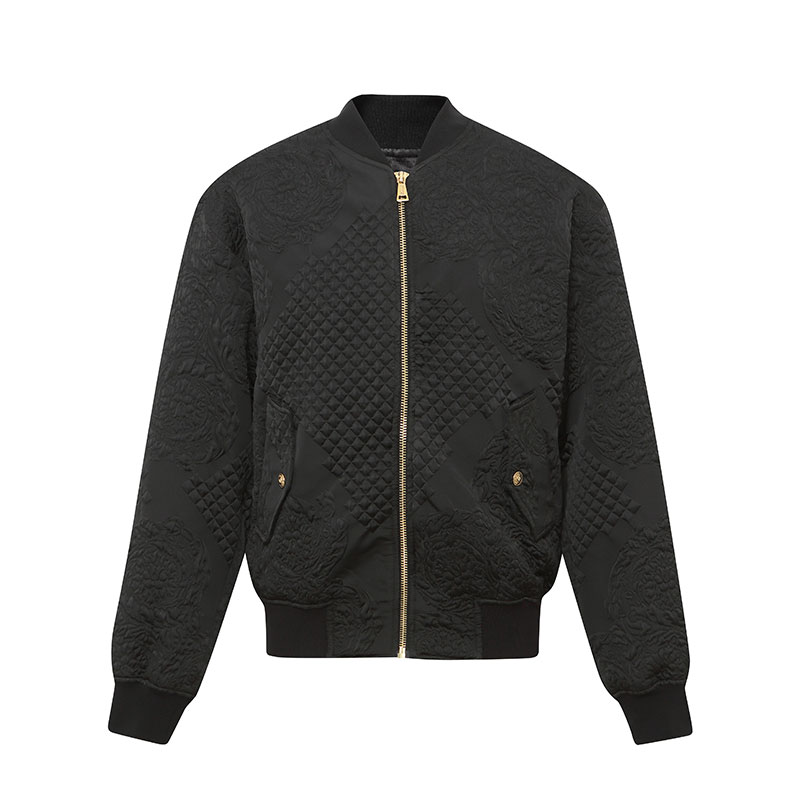 VERSACE/范思哲22年秋新品时尚修身百搭夹克休闲潮流外套奢侈品