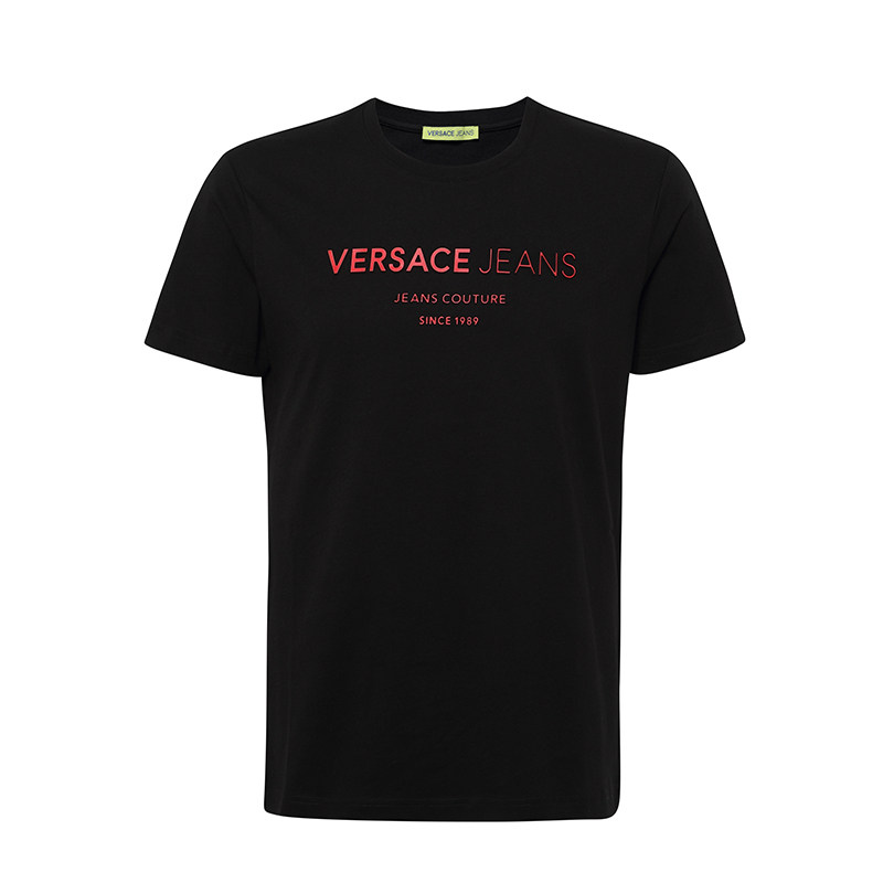 Versace/范思哲男装短袖小清新短t体恤衫圆领男上衣20春夏新品T恤