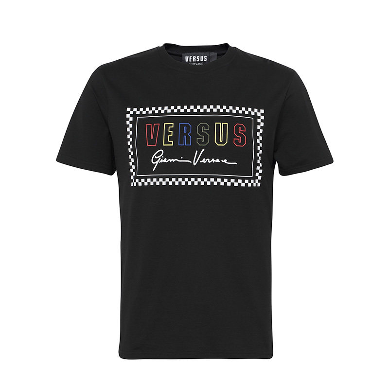 Versus Versace/范思哲圆领短袖LOGO体恤衫潮男T恤21年夏新品t