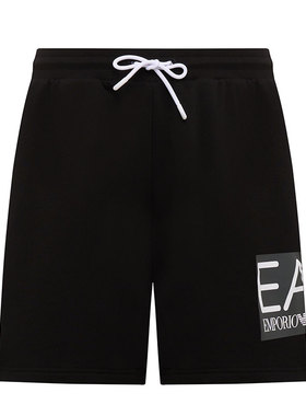 ARMANI/阿玛尼EA7系列24年春夏新品男士时尚修身运动裤加绒短裤