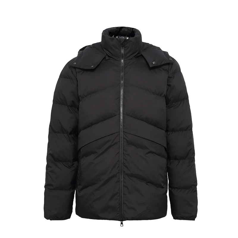 Armani/阿玛尼EA7男装23秋冬保暖新品百搭休闲长袖棉衣棉服奢侈品