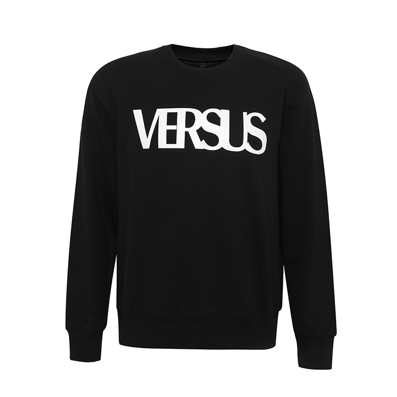 Versus Versace/范思哲男士卫衣简约套头衫LOGO男进口新春秋上衣