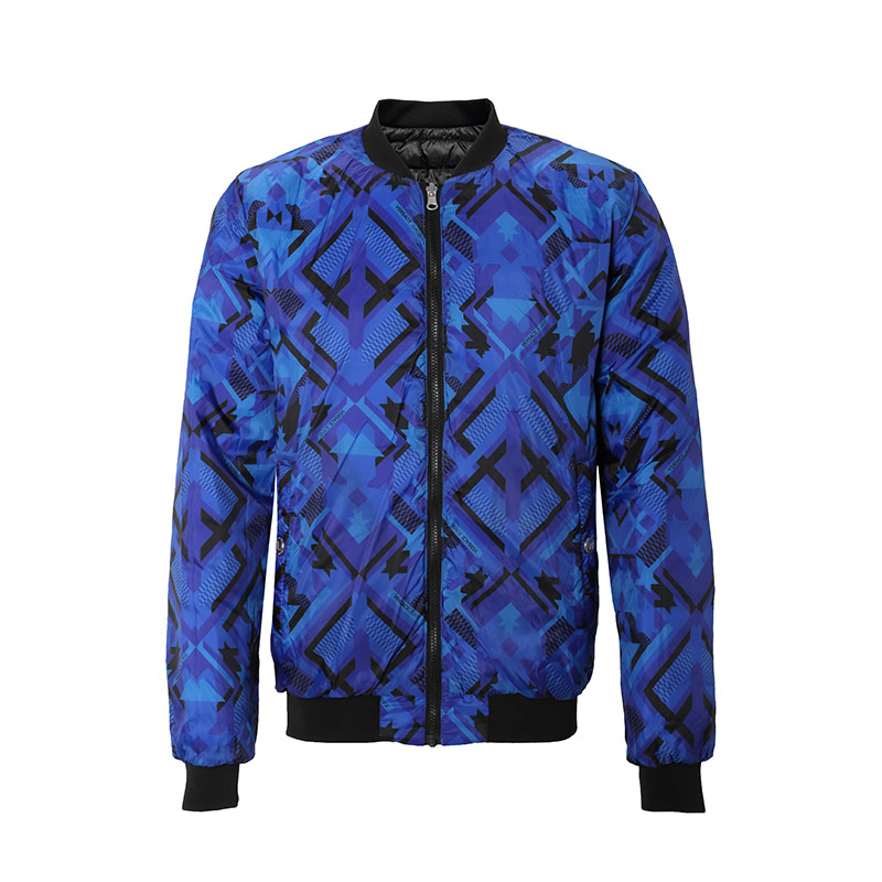 Versace/范思哲秋冬新款男装双面夹克保暖外套抗寒男棉衣奢侈品潮