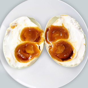 咸蛋 只双黄鸭蛋一蛋双黄好事成双8只装 高邮双黄蛋咸鸭蛋85g 95g