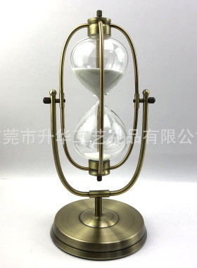欧式旋转沙漏计时器书房摆件