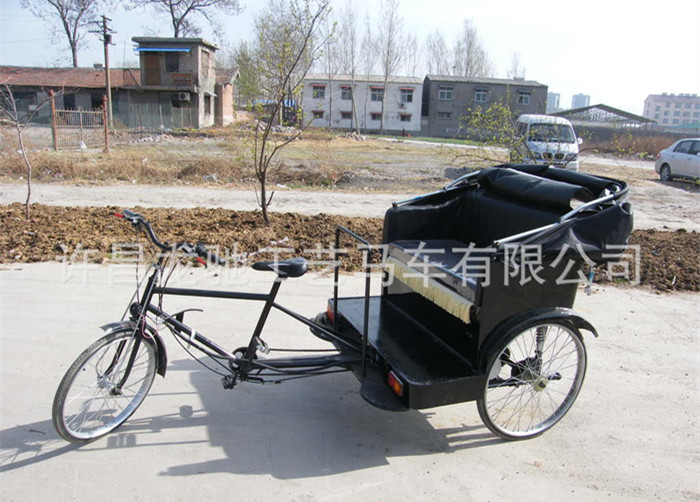 出售复古工艺三轮黄包车仿古民国载客黄包三轮车景区旅游拉客打卡