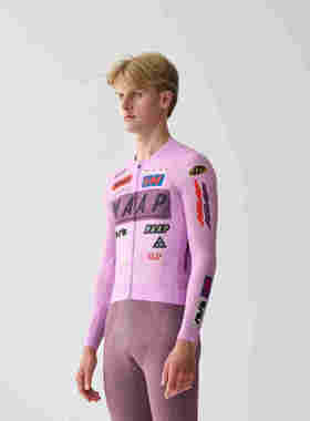 MAAP Drome Pro Air Jersey 3.0 男款薄款长袖骑行服吸湿排汗