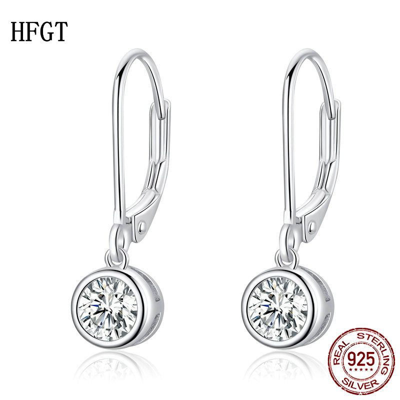 镀白金防过敏时尚个性风银耳环