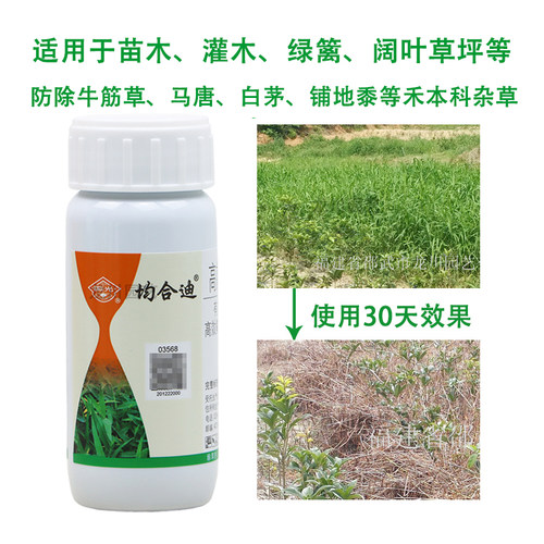 禾本科杂草除草剂国光均合迪农药花苗木苗圃花海除杂草马唐狗尾草 - 封面