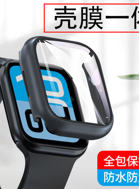 适用苹果se3手表壳watchse2保护套applewatch44mm壳膜es40apple1钢化iphone一体全包二代iphonewatchse3罩3代