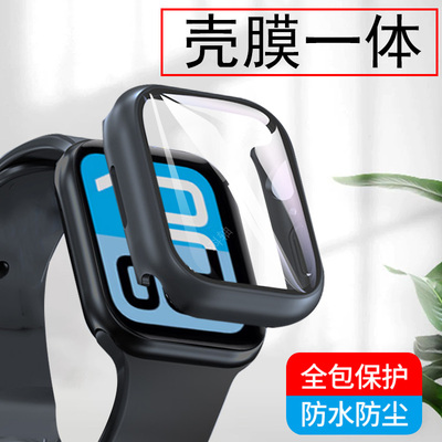 适用苹果se3手表壳watchse2保护套applewatch44mm壳膜es40apple1钢化iphone一体全包二代iphonewatchse3罩3代