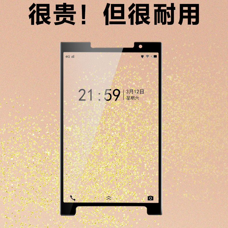 BLACKBERRY玻璃防指纹防爆保护