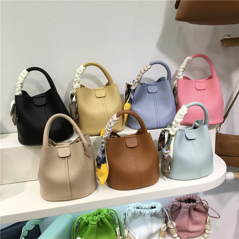 小脏柜 小众水桶包软而不塌质感提菜篮子包马卡龙色单肩斜挎包女,箱包皮具/热销女包/男包,通用款女包,淘宝优惠券,粉丝福利购,淘宝优惠卷