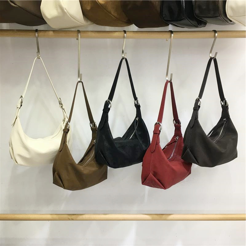 小脏柜 韩国小众设计高级质感雾面手提腋下hobo包复古单肩斜挎包,箱包皮具/热销女包/男包,通用款女包,淘宝优惠券,粉丝福利购,淘宝优惠卷