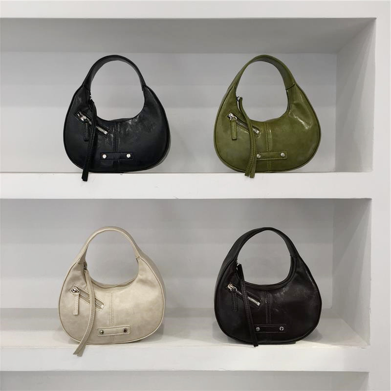 小脏柜 2026新款复古小众时尚迷你手拎包精致小巧女士手提月牙包,箱包皮具/热销女包/男包,通用款女包,淘宝优惠券,粉丝福利购,淘宝优惠卷