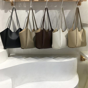 女士包包高级质感简约休闲上班通勤大容量单肩腋下托特包 小脏柜